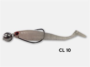 Wily Clumsy Silikon Yem 9 cm 6 gr	-HAREKETLİ JİG OFSET KANCALI