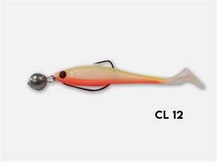 Wily Clumsy Silikon Yem 9 cm 6 gr	-HAREKETLİ JİG OFSET KANCALI