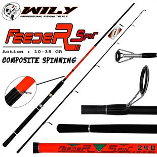 Wily Feeder Spin 270 cm 10 - 35 gr Kyoto 3000 Tam Takım Profesyonel Olta Seti