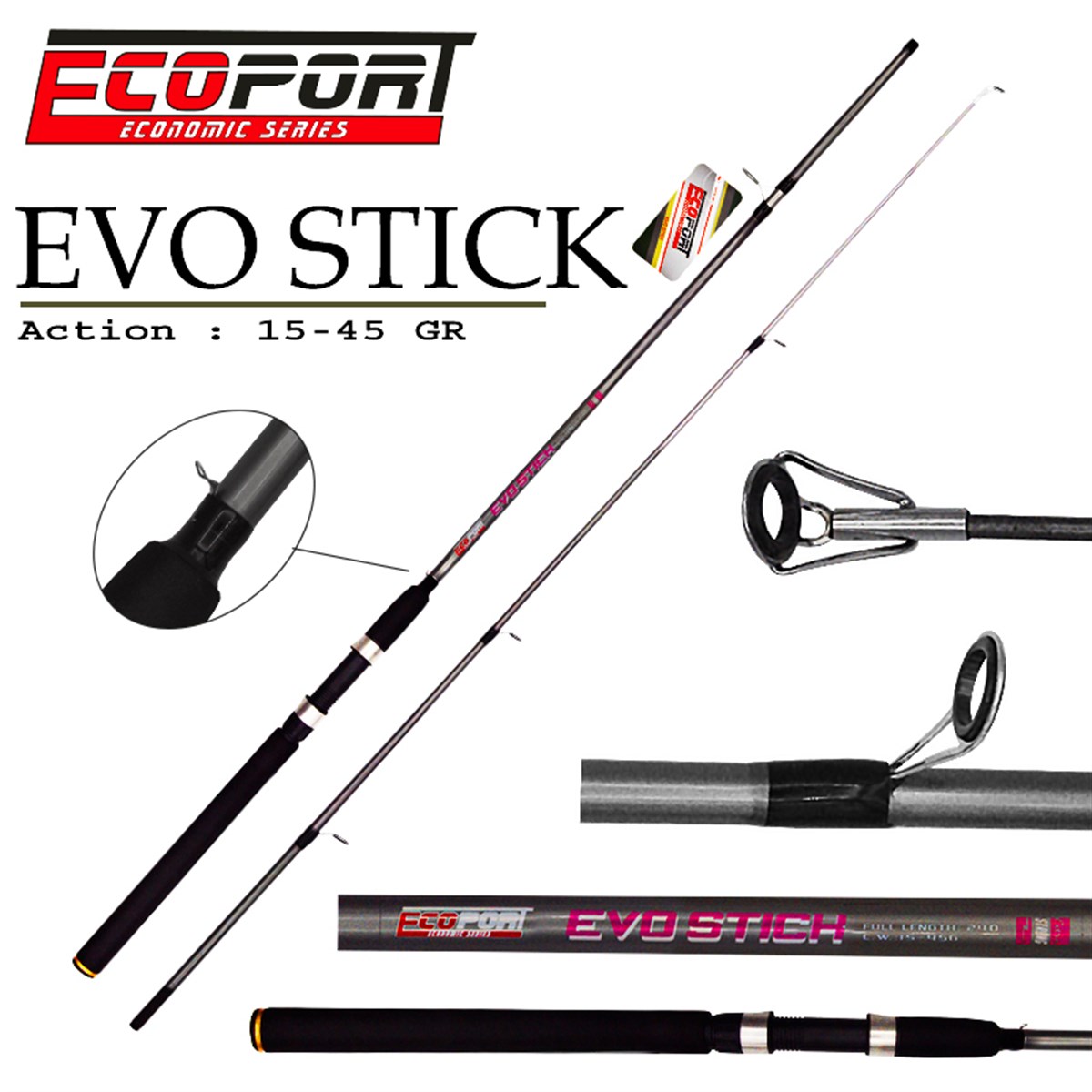 Ecoport Evo Stick 270 cm Spin Kamış 15 - 45 gr
