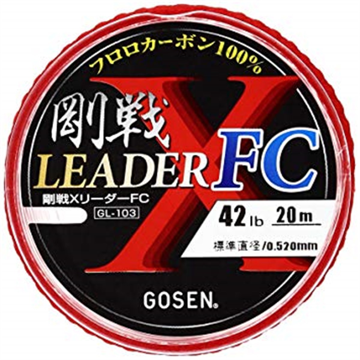 Gosen X Leader FC GL-103 Spin Lrf Fluorocarbon Misina