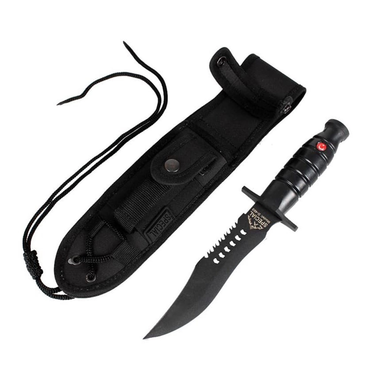 Komando Bıçağı Kılıfı Standart Çakı Bıçak Kılıfı Siyah