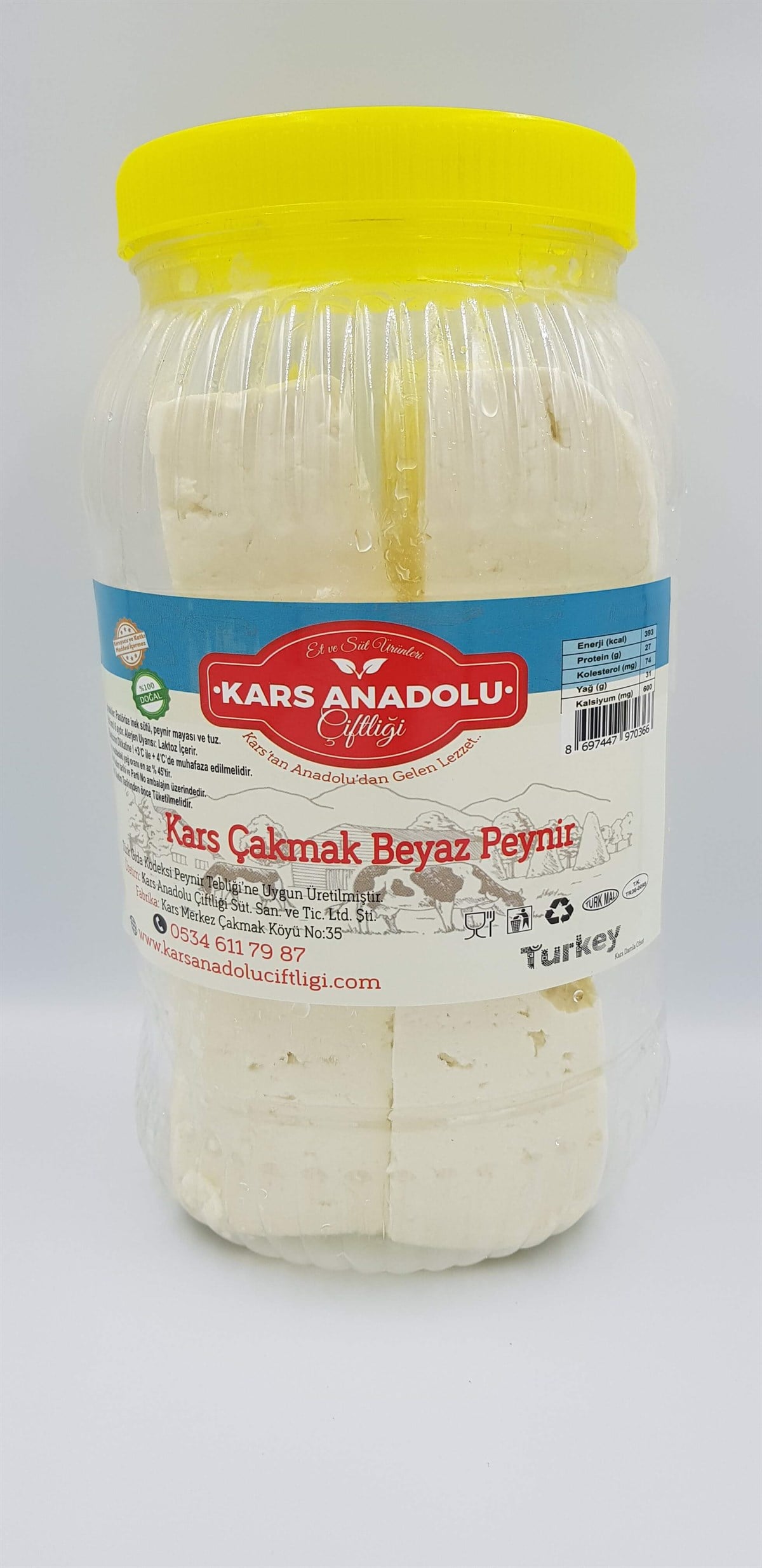 Kars Çakmak Beyaz Peyniri 2 KĞ