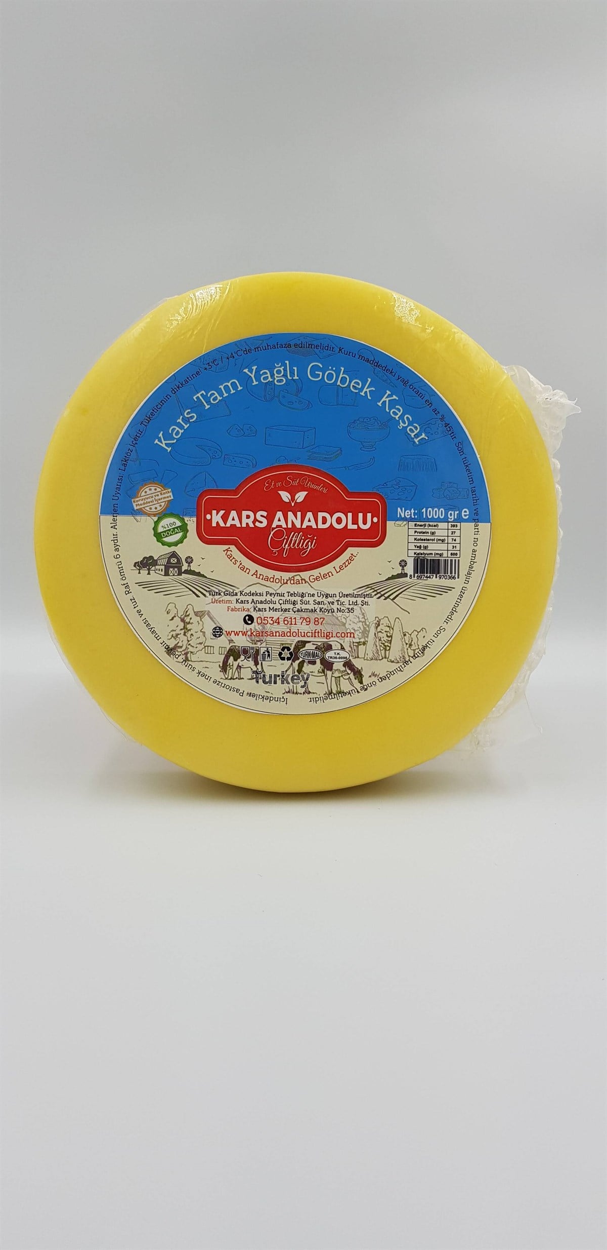 Kars Göbek Kaşarı 1 KĞ