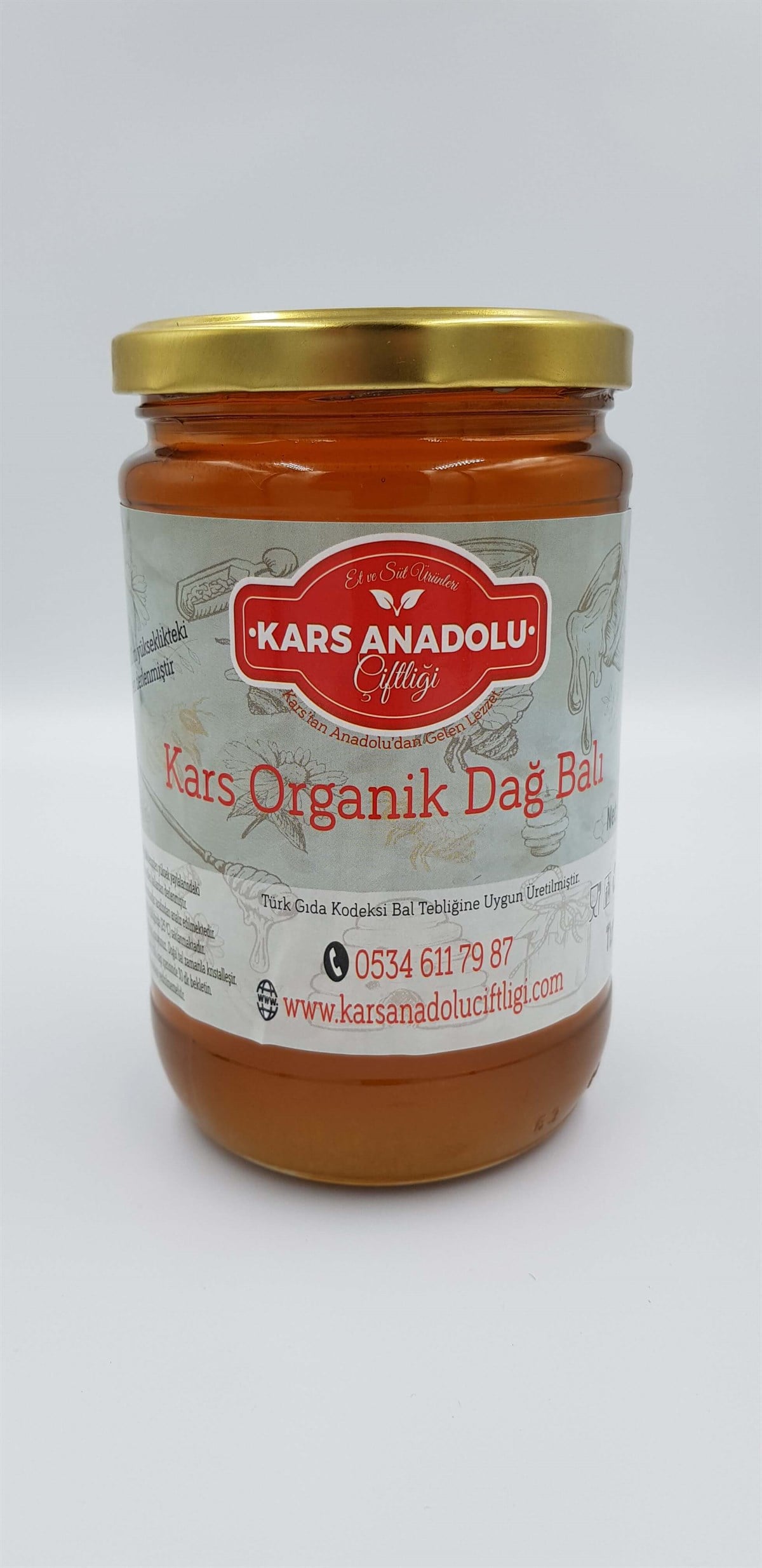 Kars Orğanik Dağ Balı 1KĞ