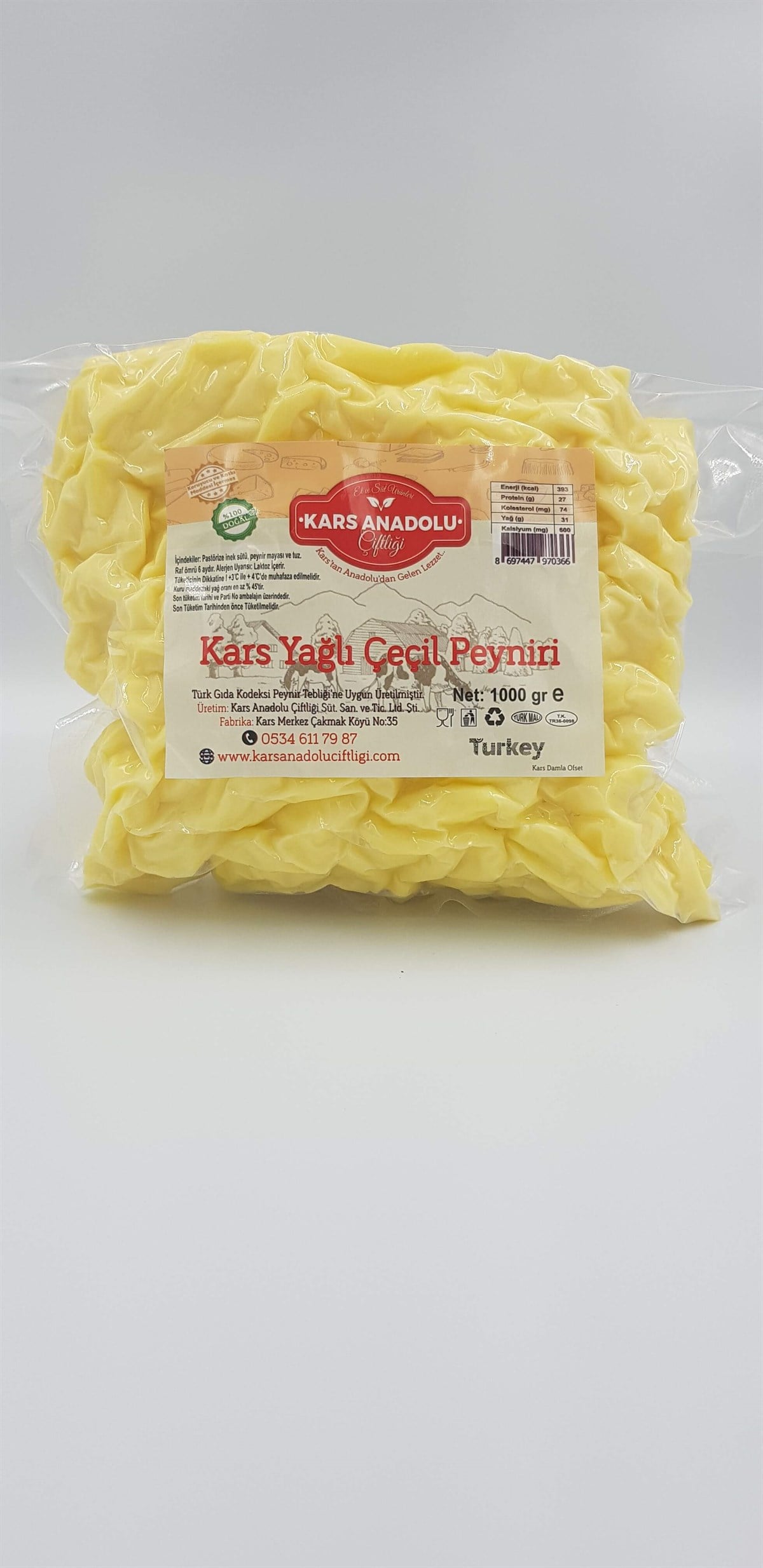 Kars yağlı Çeçil 1 KĞ