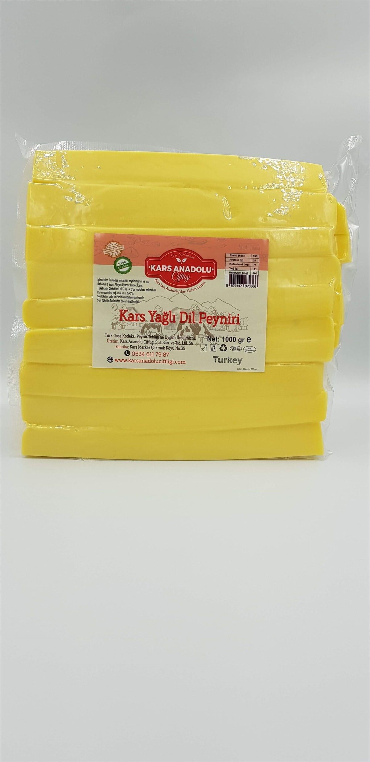Kars Yağlı Dil Peyniri 1KĞ