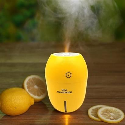 Buffer Limon Tipi Mini Hava Oda Nemlendirici Ledli Işıklı Buhar Makinesi 