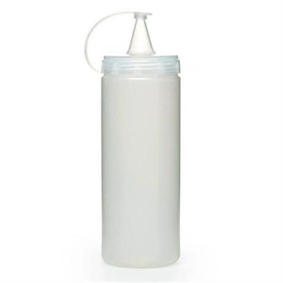 BUFFER® Şeffaf Kapaklı Sızdırmaz Yağlık Sosluk Şişesi Plastik Yağdanlık 400 ml AP-9028