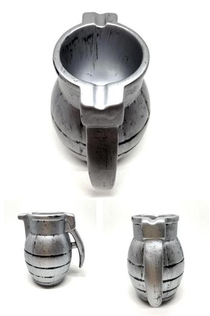 BUFFER® 19 ashtray ashtray in the form of fun decorative grenade