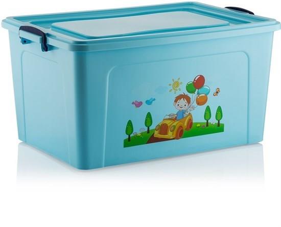 80 Lt Niche Deep Clear Toy Box (Color) - 38401