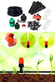 BUFFER® 15 Meter Garden Drip Irrigation System Kit Hoses and Fittings