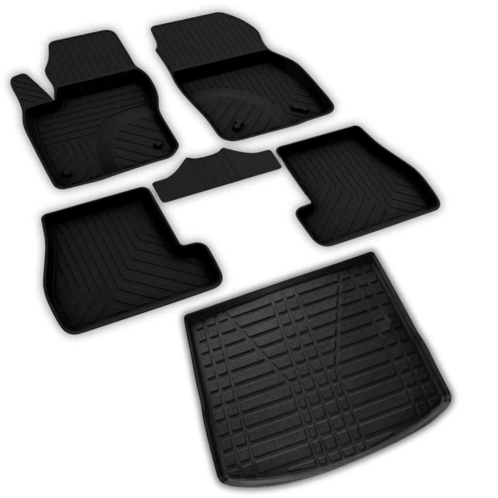Ford Focus 3 Station Ferrous 4D Paspas ve Kalın Stepne 3D Bagaj Havuzu 2011 2014