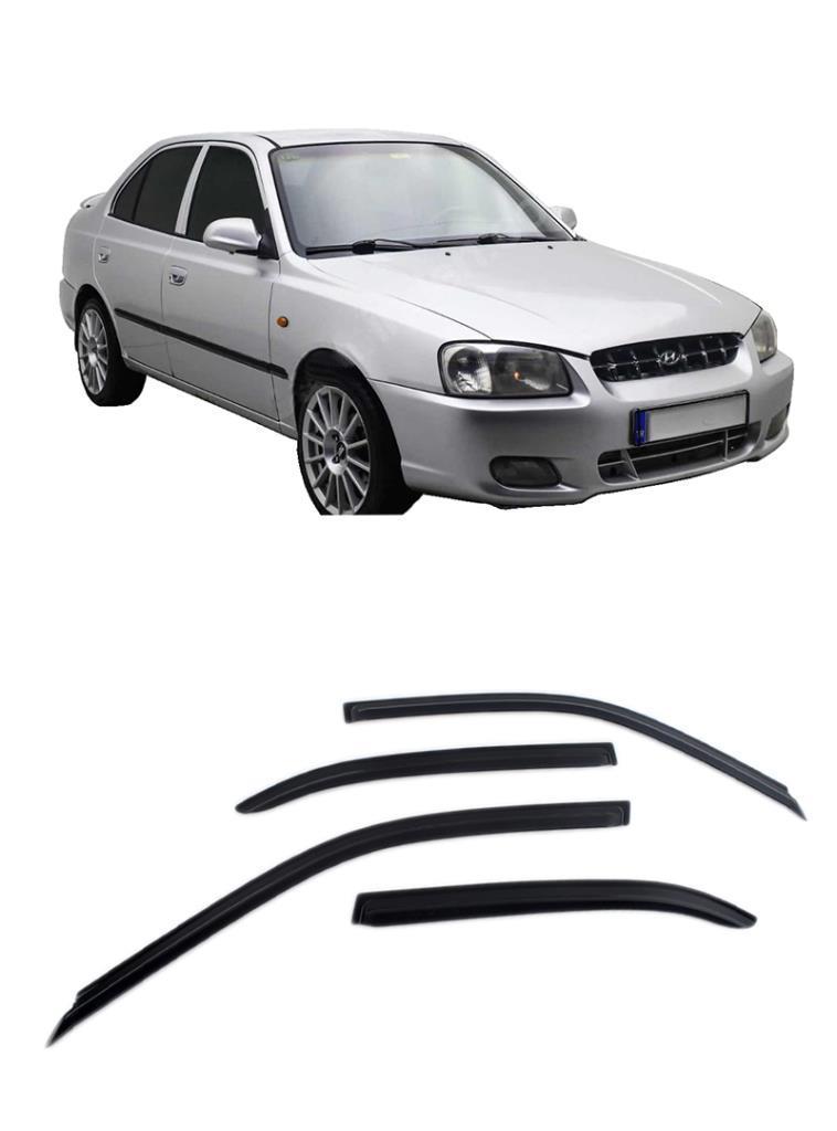 Hyundai Accent Milenyum Ferrous OEM Cam Rüzgarlığı 2000 2003
