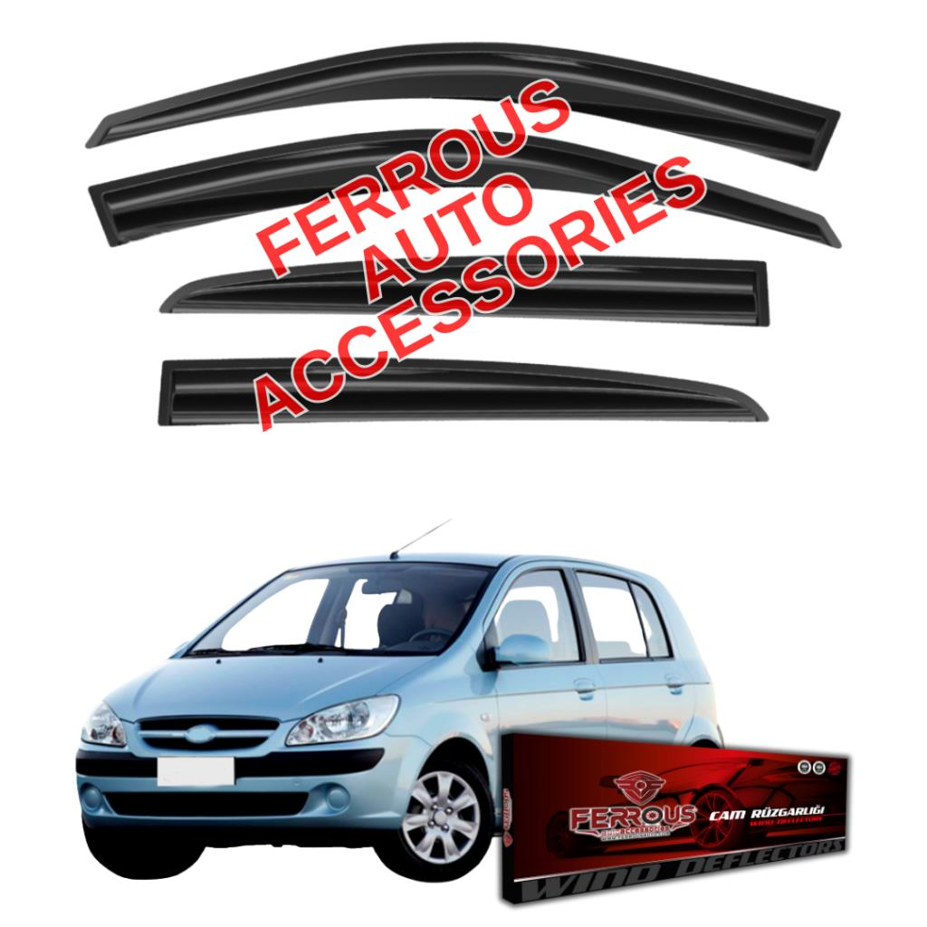 Hyundai Getz Ferrous Cam Rüzgarlığı 4lü Set 2002 ve Üstü