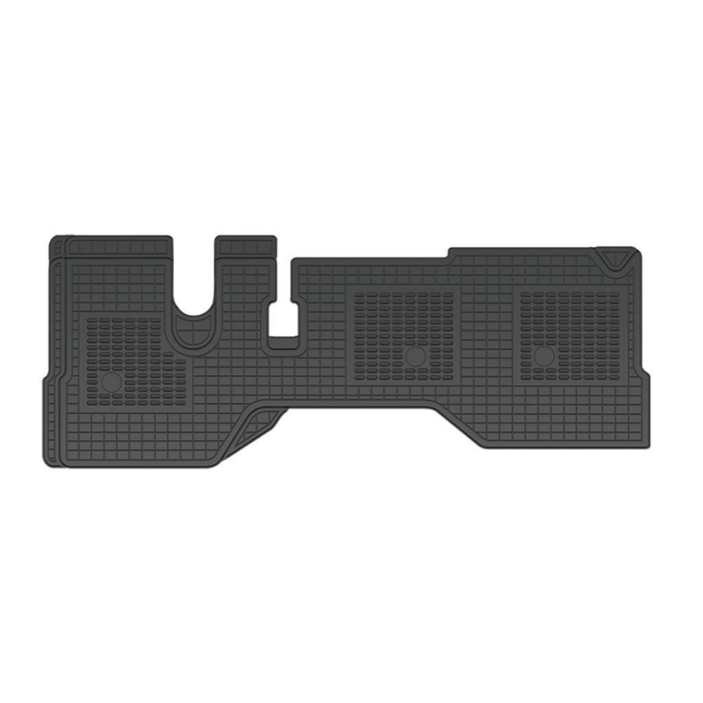 Isuzu NKR Low Refref Araç İçi Kauçuk Paspas 2007 ve Üstü Siyah