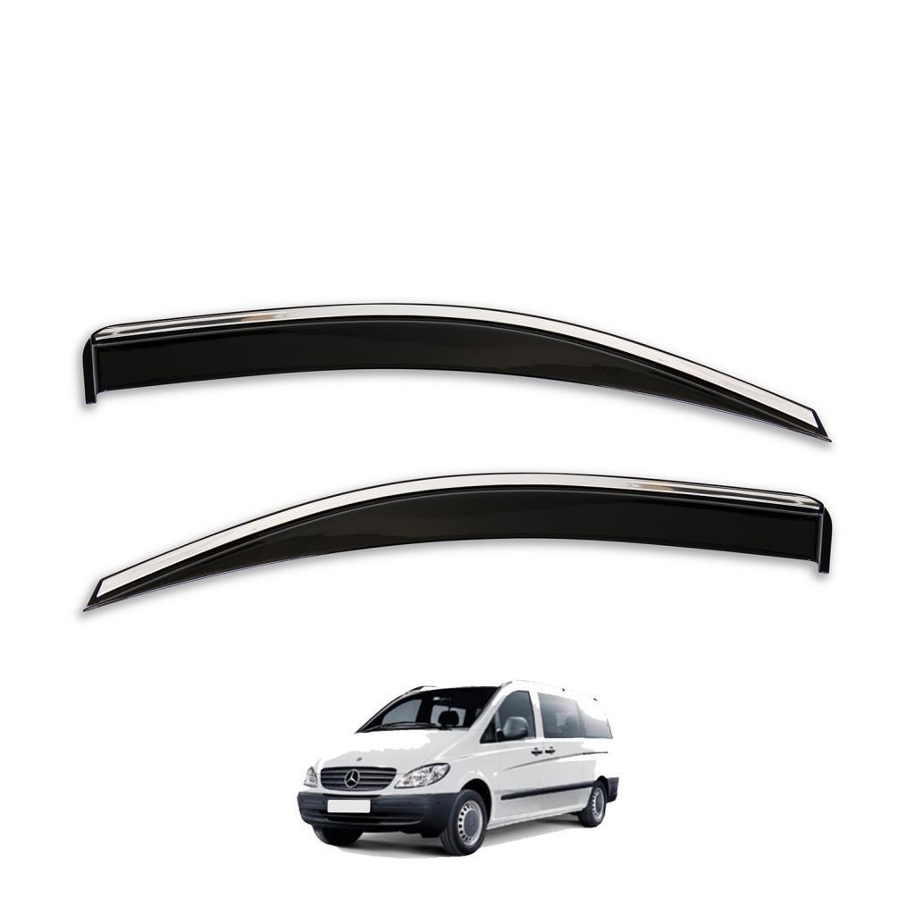 Mercedes Vito Ferrous Kromlu Cam Rüzgarlığı 2 Parça 2003 ve Üstü