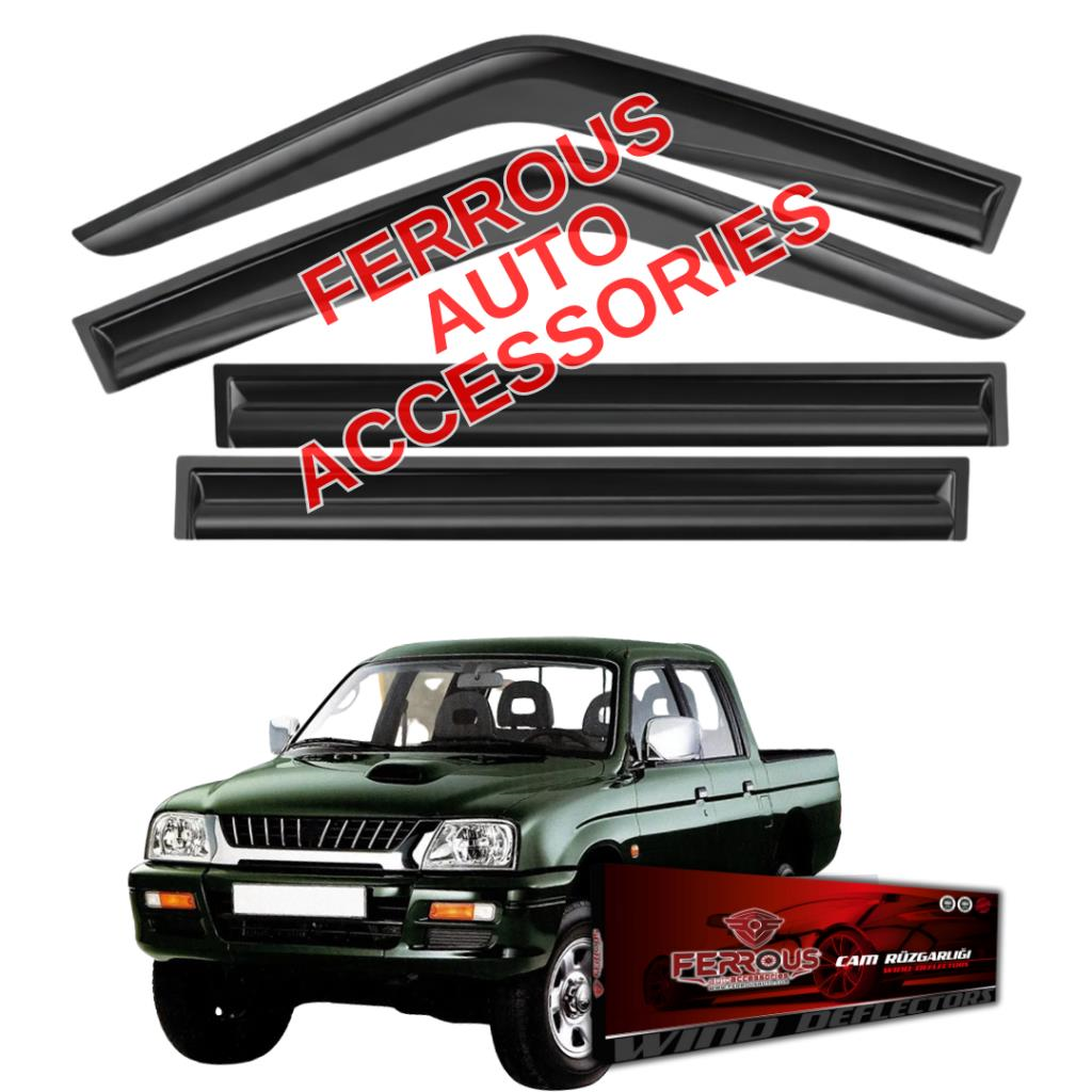 Mitsubishi L200 Ferrous Cam Rüzgarlığı 4lü 1992 1999