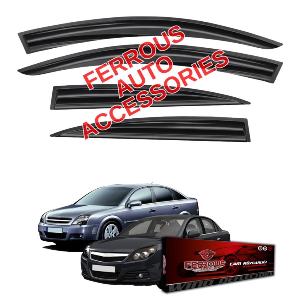 Opel Vectra C Ferrous Cam Rüzgarlığı 4lü 2002 2009