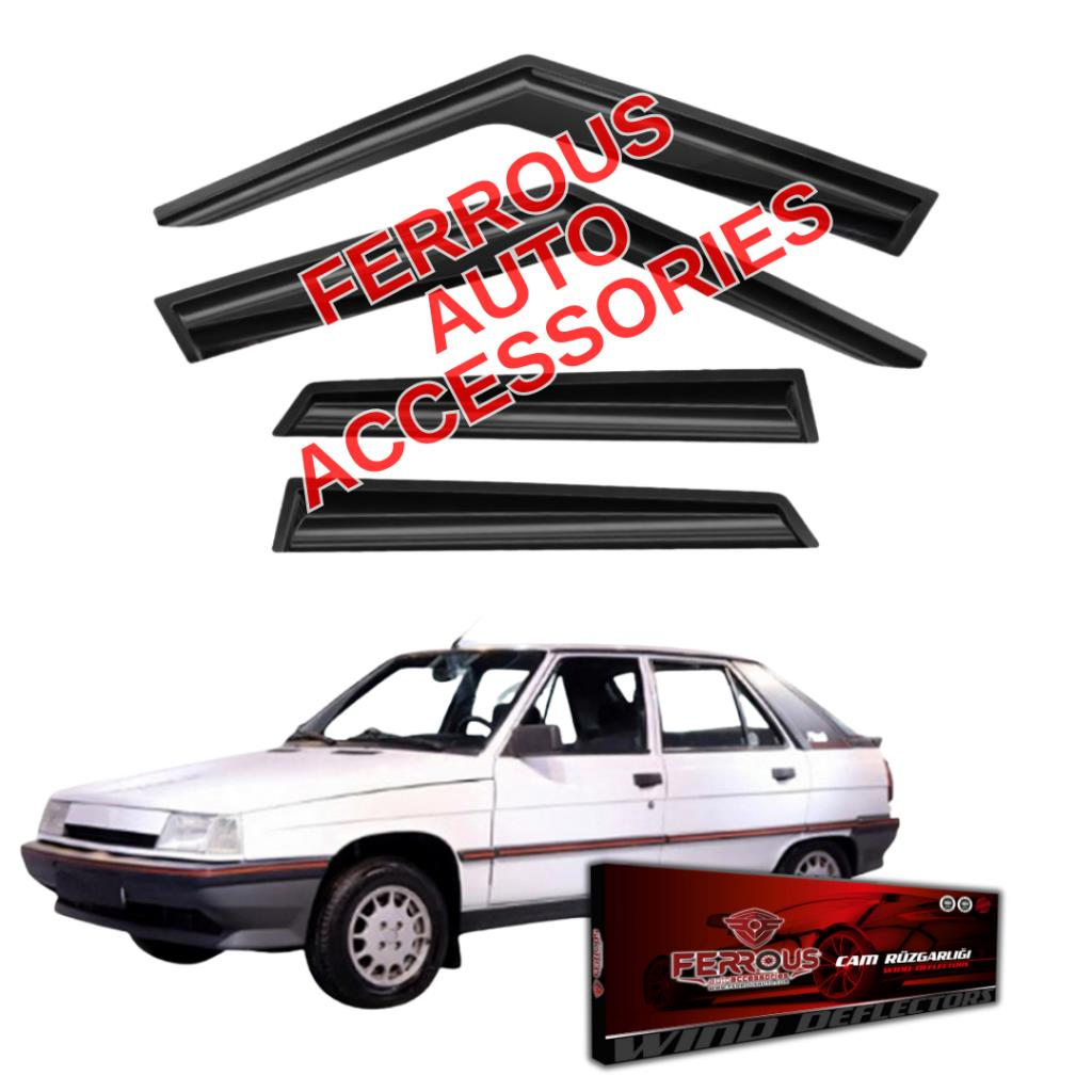 Renault 11 Flash Ferrous Cam Rüzgarlığı 4lü