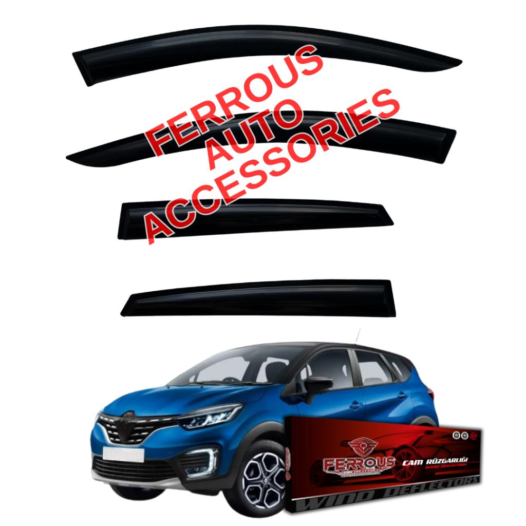 Renault Captur Ferrous Cam Rüzgarlığı 4lü Set 2019 2024