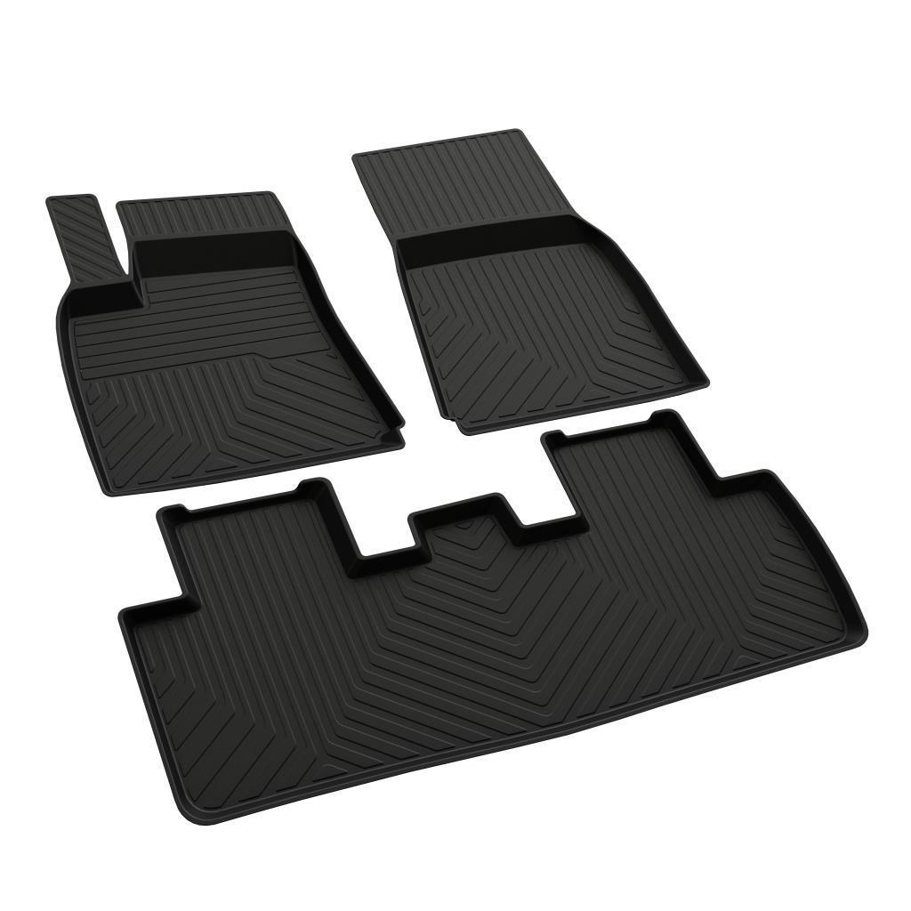 Tesla Model Y Juniper Ferrous 4D Havuzlu Kauçuk Paspas 2025 ve Üstü