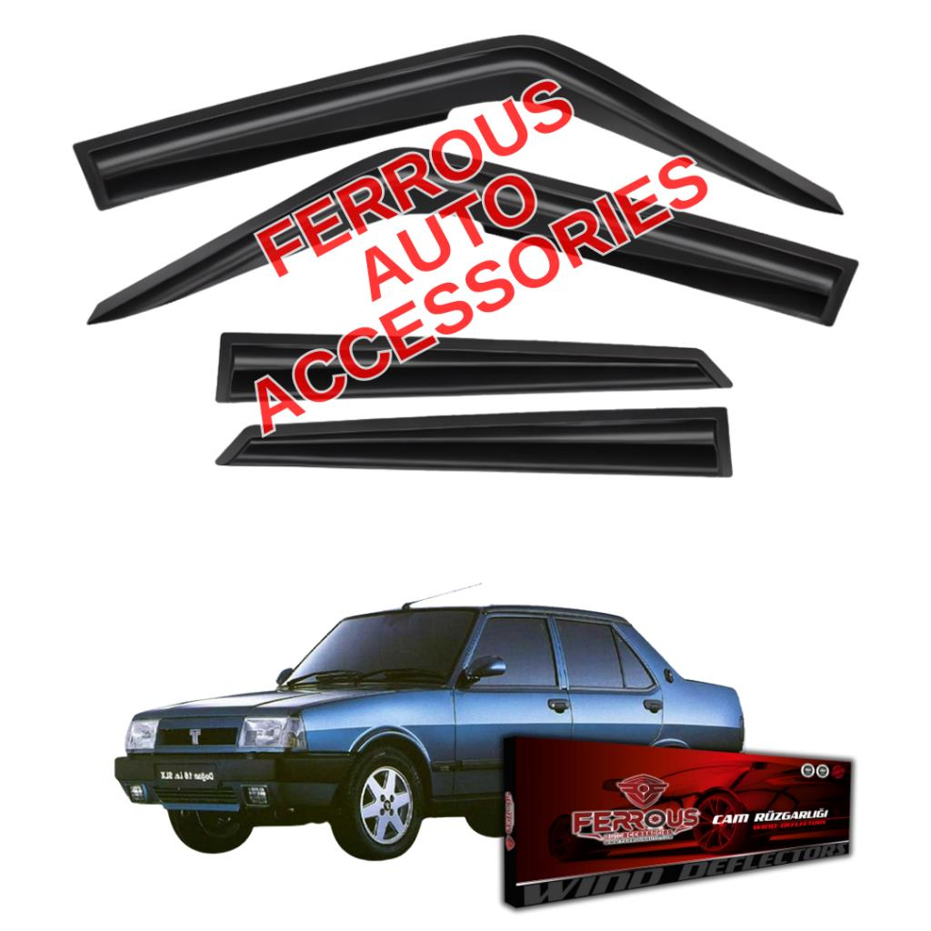 Tofaş Doğan Ferrous Cam Rüzgarlığı 4lü