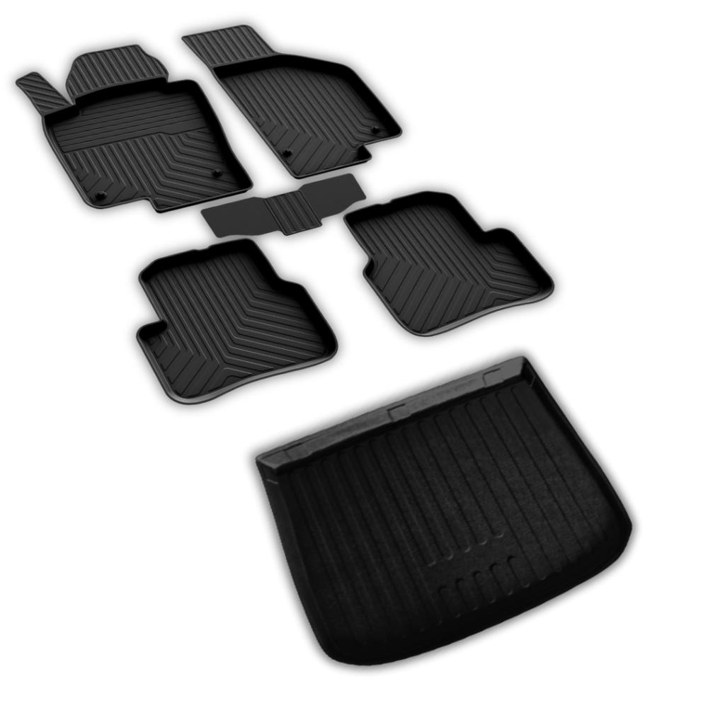 Volkswagen Tiguan Ferrous 4D Paspas ve Stepneli 3D Bagaj Havuzu 2008 2015