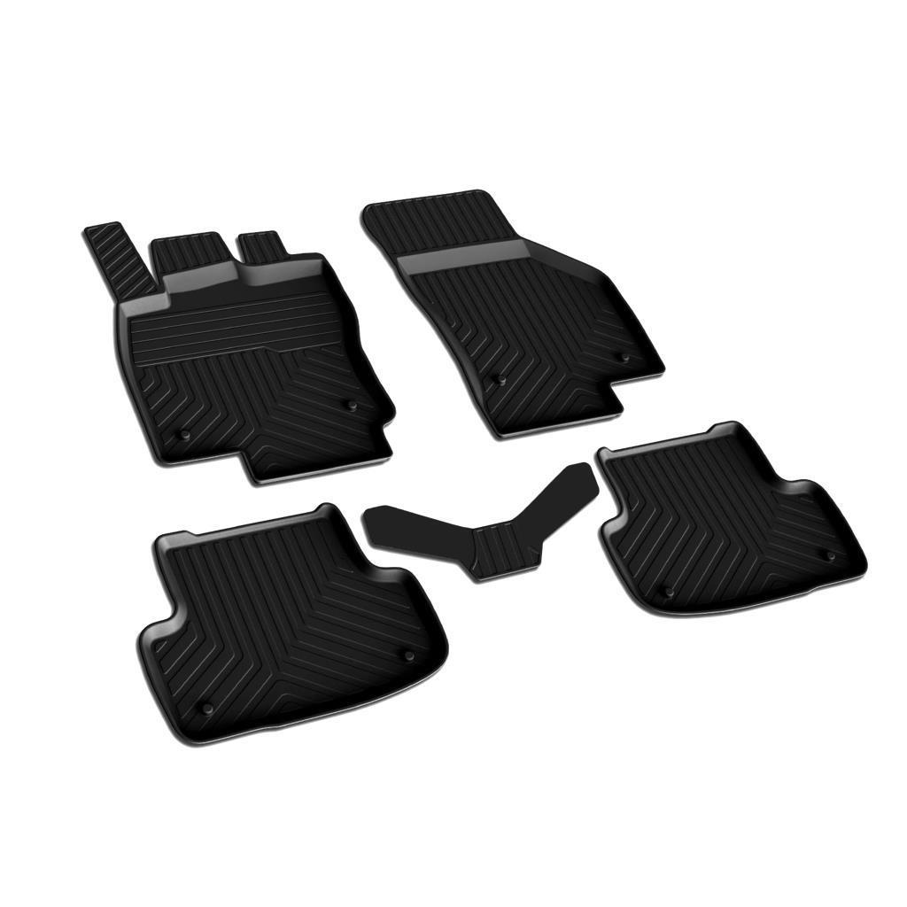 Audi A3 Ferrous 4D Havuzlu Kauçuk Paspas 2012 2020