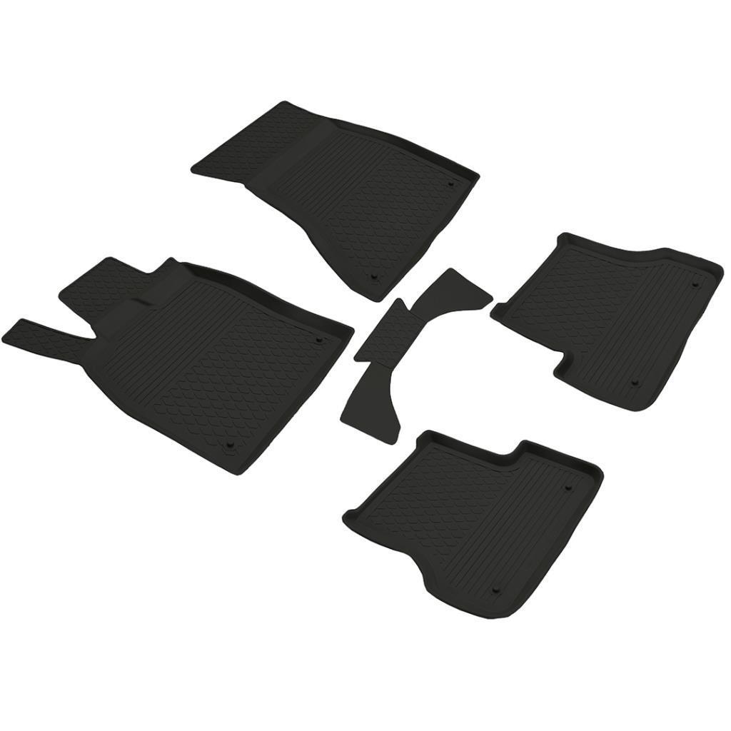 Audi A5 Refref 4D Havuzlu Kauçuk Paspas 2007 2015 Siyah