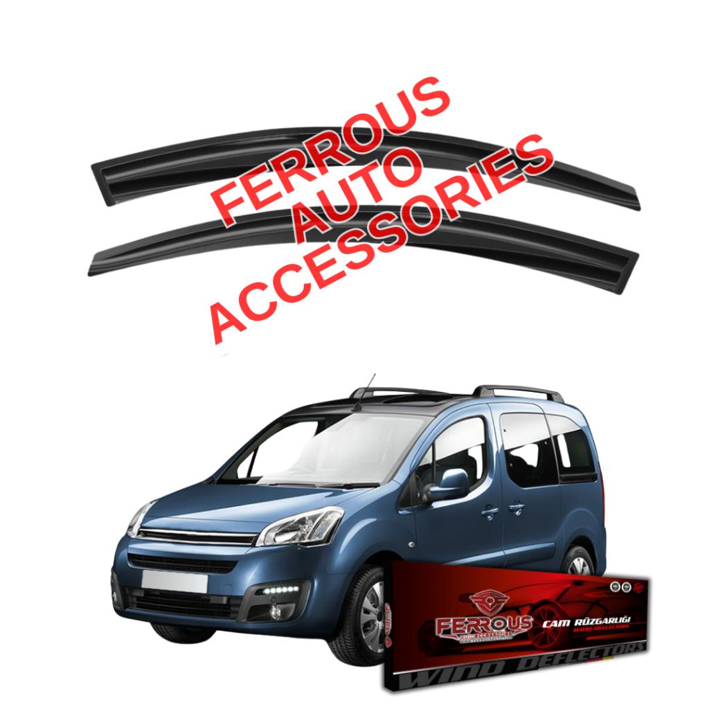 Citroen Berlingo Ferrous Cam Rüzgarlığı 2li Set 2009 2018