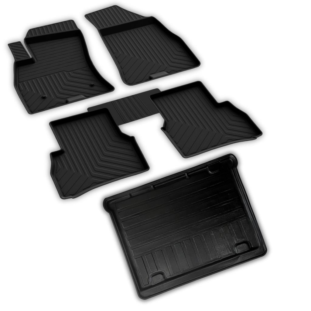 Fiat Doblo Easy Ferrous 4D Paspas ve 3D Bagaj Havuzu 2010 2019