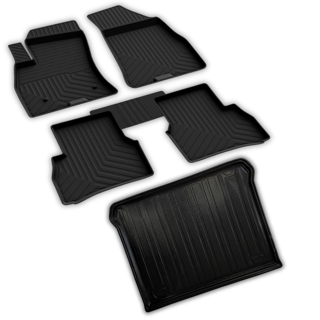 Fiat Doblo Ferrous 4D Paspas ve 3D Bagaj Havuzu 2010 2022