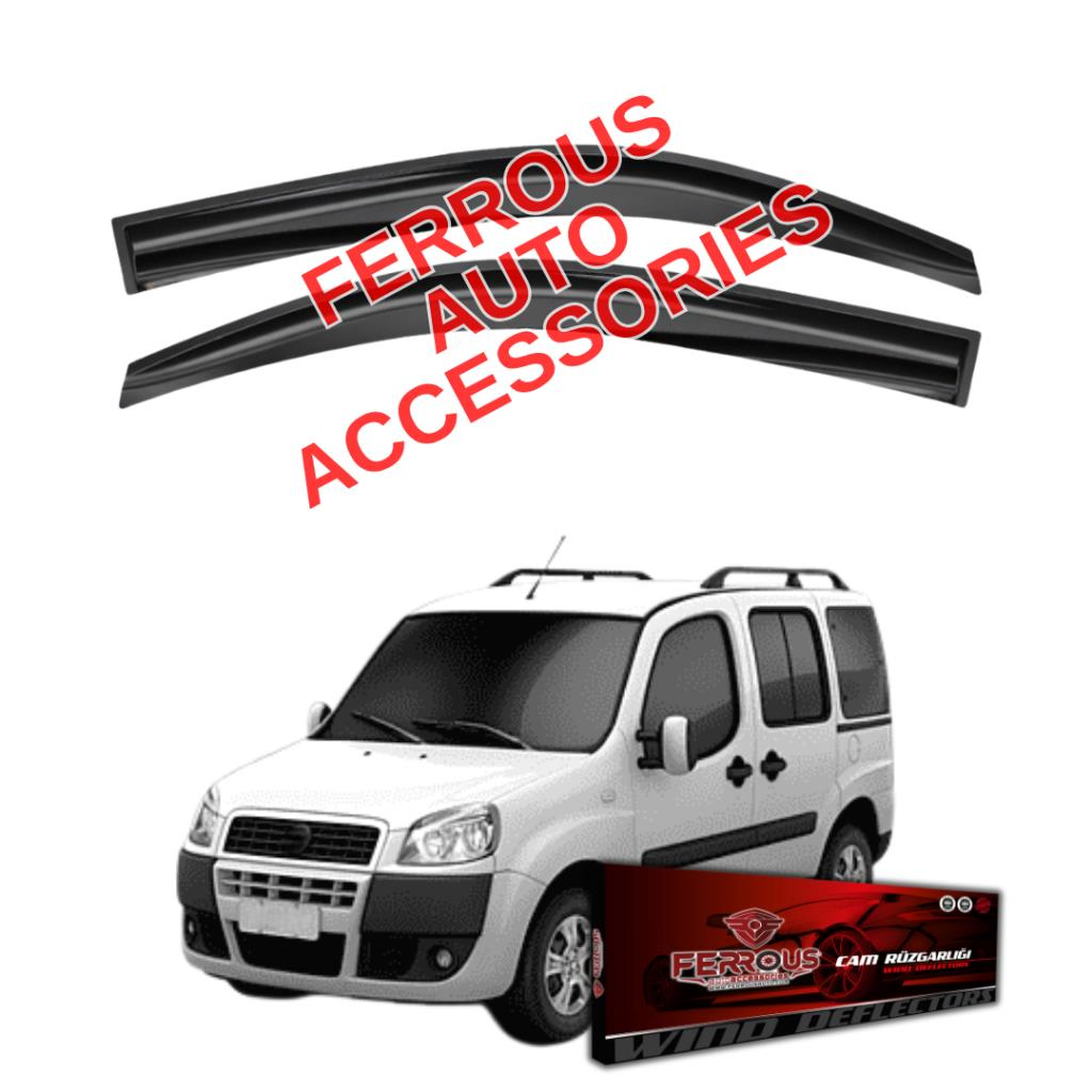 Fiat Doblo Fitil Üstü Ferrous Cam Rüzgarlığı 2li Set 2000 2010