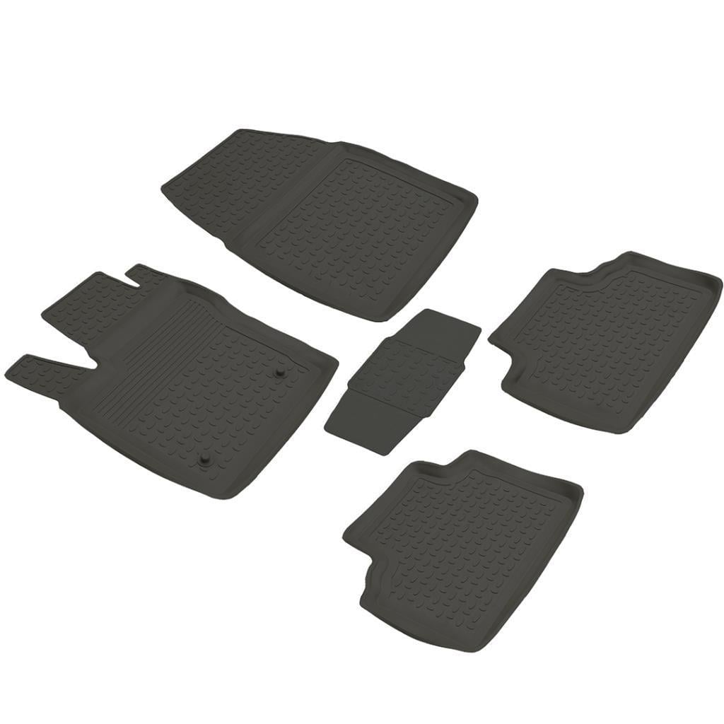 Ford Courier Refref 4D Havuzlu Kauçuk Paspas 2014 ve Üstü Siyah