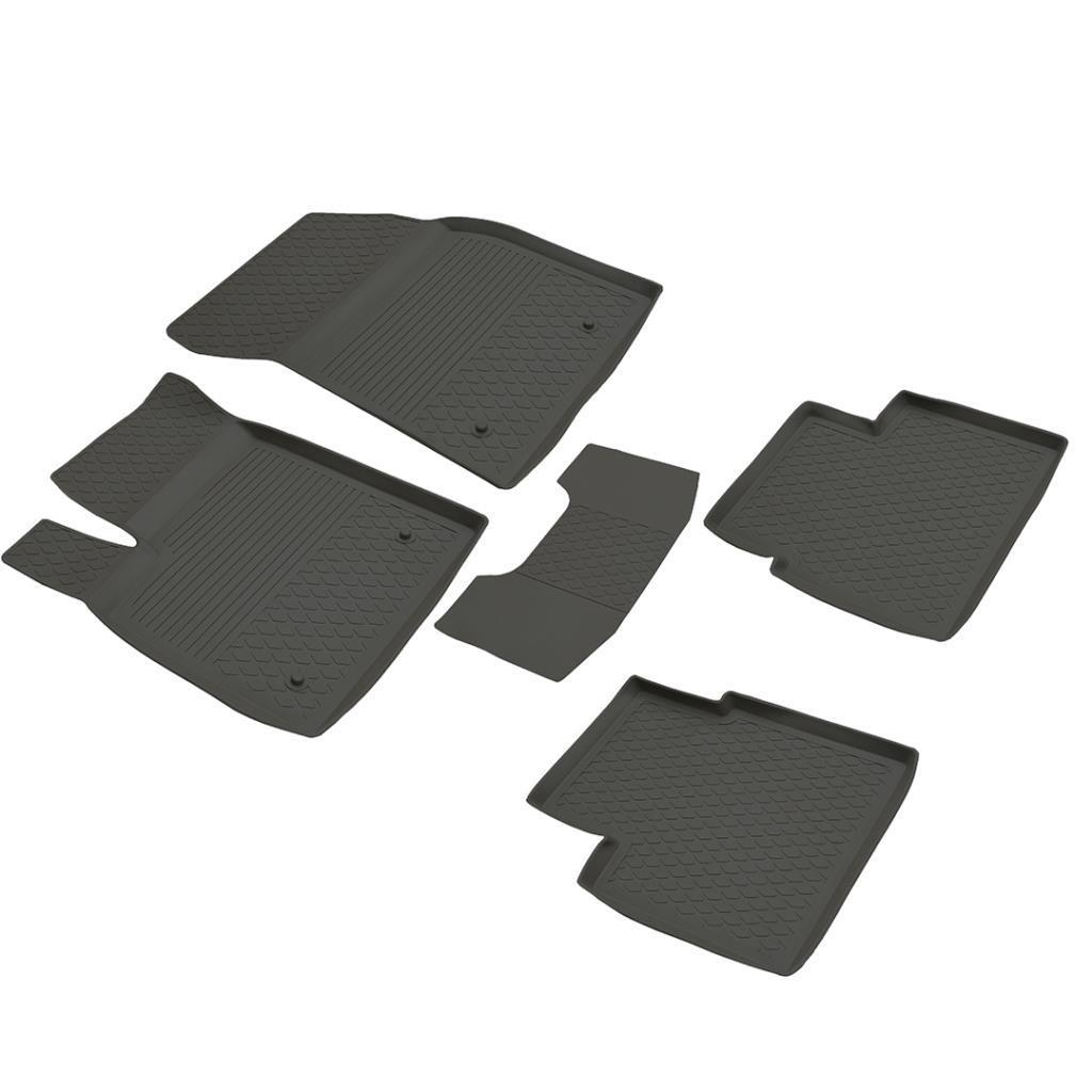 Ford Focus 5 Refref 4D Havuzlu Kauçuk Paspas 2019 ve Üstü Siyah