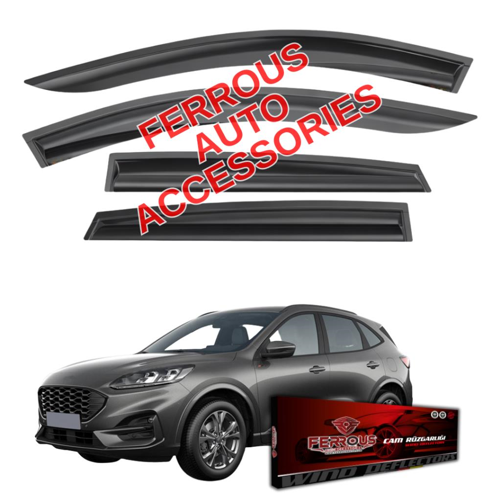 Ford Kuga Ferrous Cam Rüzgarlığı 4lü Set 2019 ve Üstü