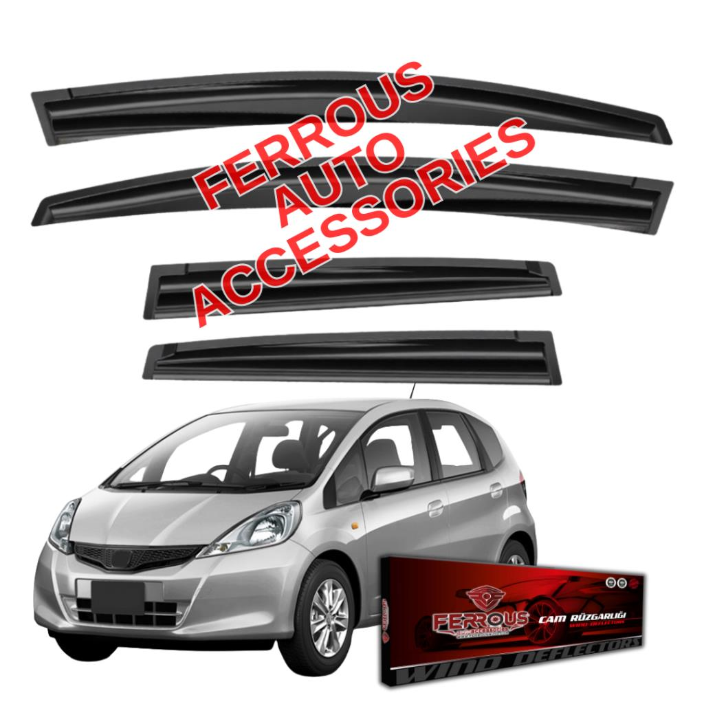 Honda Jazz Ferrous Cam Rüzgarlığı 4lü Set 2012 2014