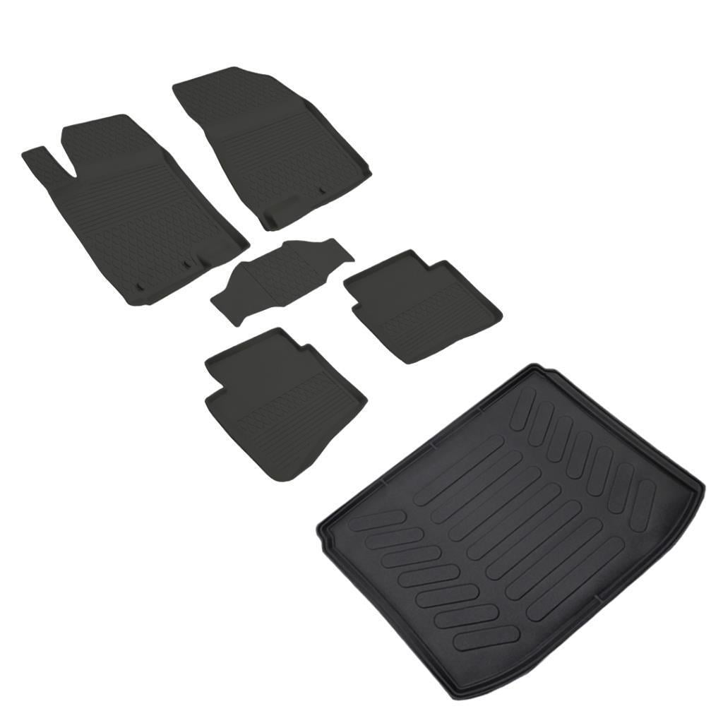 Hyundai i20 Refref 4D Paspas Siyah ve 3D Bagaj Havuzu 2014 2019