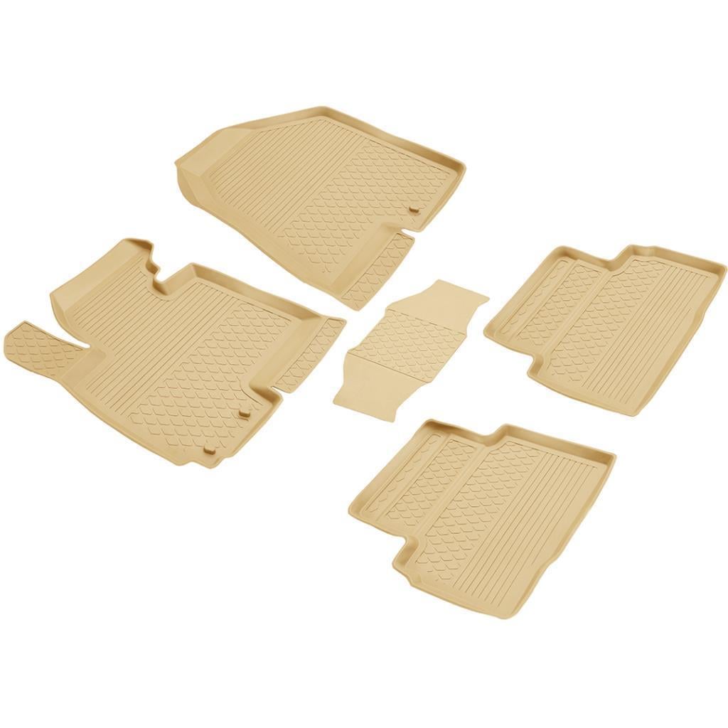 Hyundai ix35 Refref 4D Havuzlu Kauçuk Paspas 2010 ve Üstü Bej