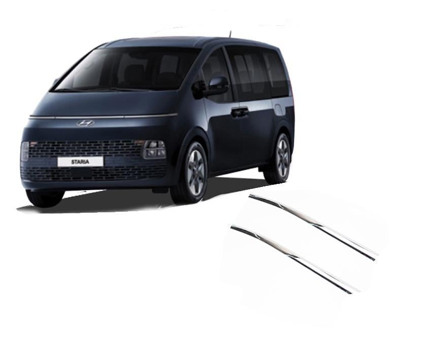 Hyundai Staria Ferrous OEM ABS Krom Cam Rüzgarlığı 2021 ve Üstü