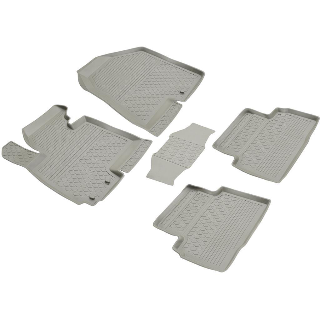 Kia Sportage Refref 4D Havuzlu Kauçuk Paspas Gri 2010-2015