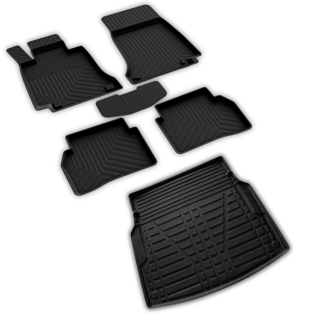 Mercedes E Serisi W212 Ferrous 4D Paspas ve Rampalı 3D Bagaj Havuzu 2010 2015