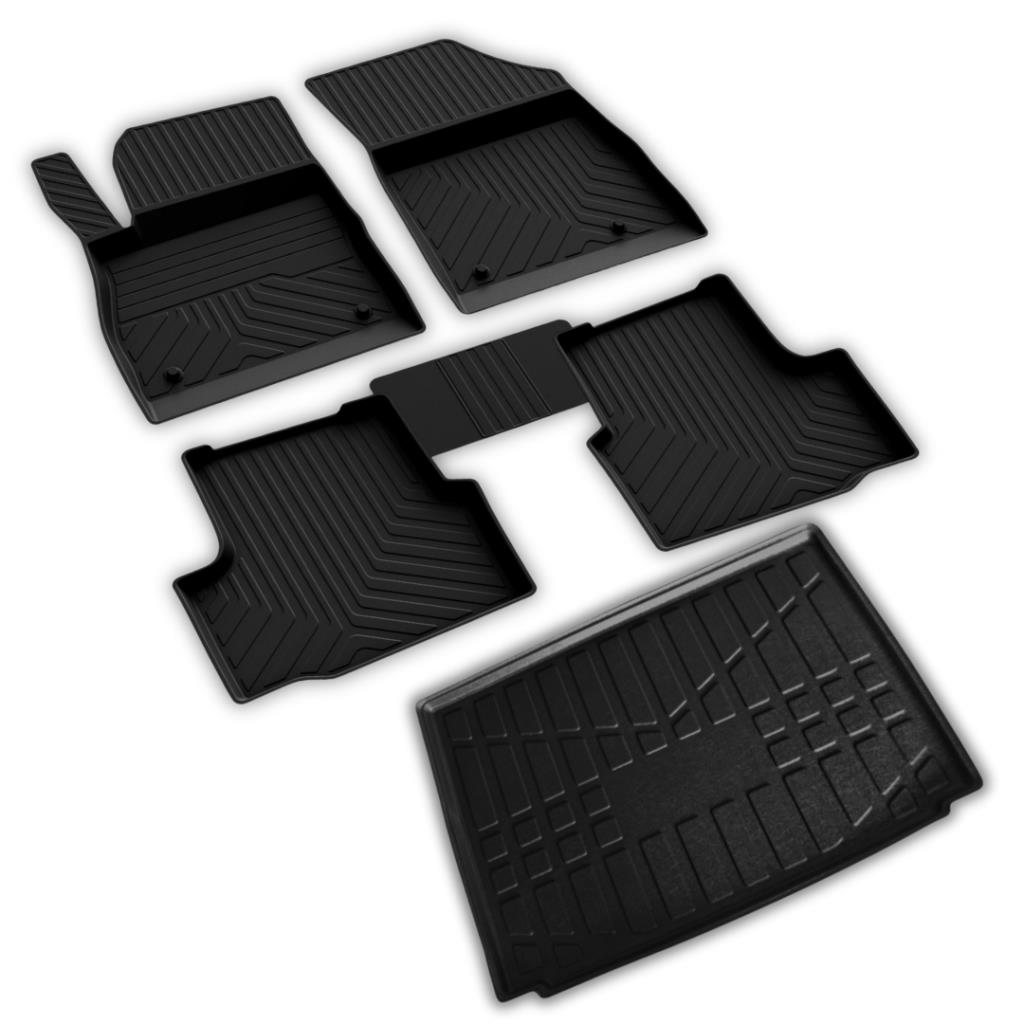 Opel Astra K Ferrous 4D Paspas  ve Stepneli 3D Bagaj Havuzu 2015 2020