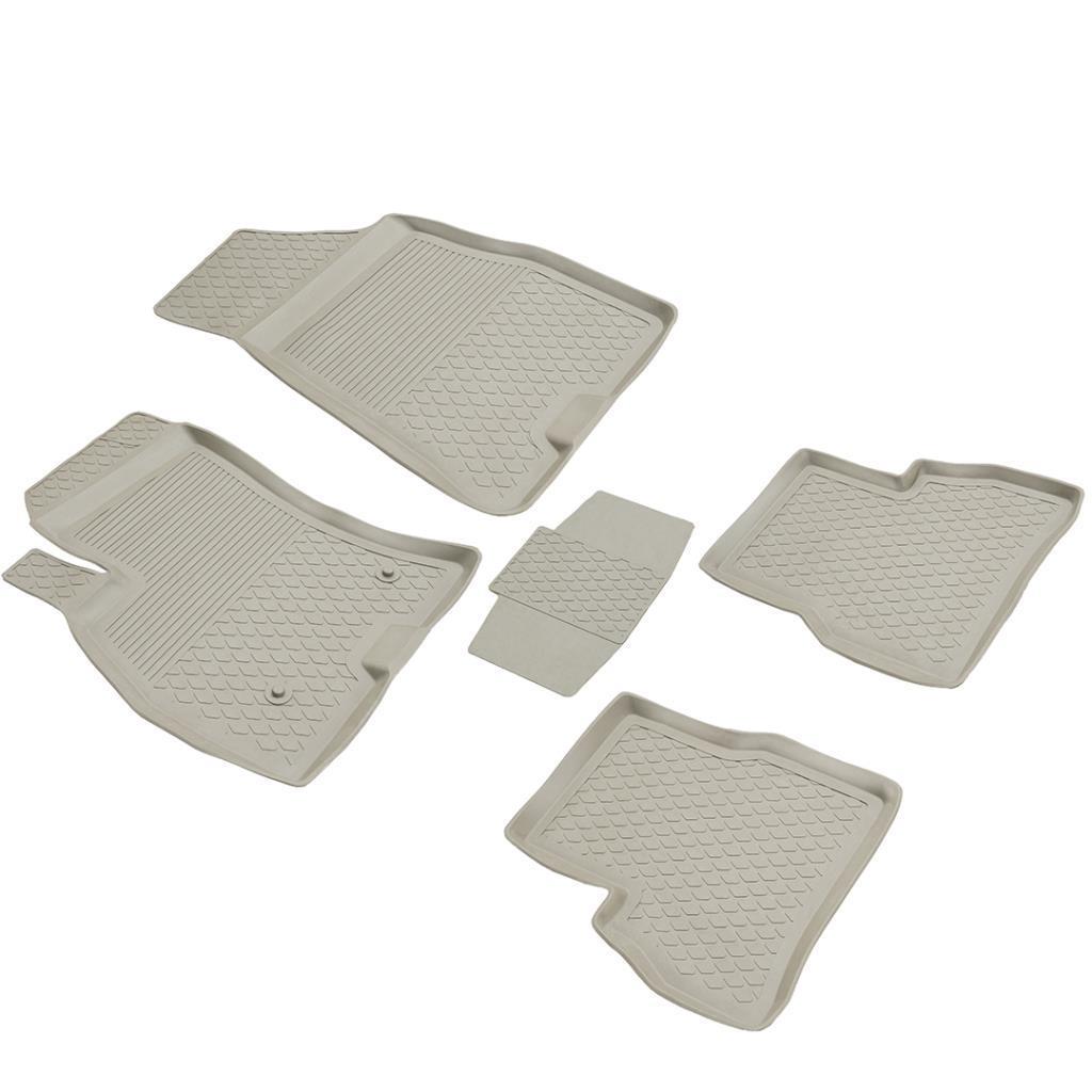 Opel Combo Refref 4D Havuzlu Kauçuk Paspas Gri 2010-2018