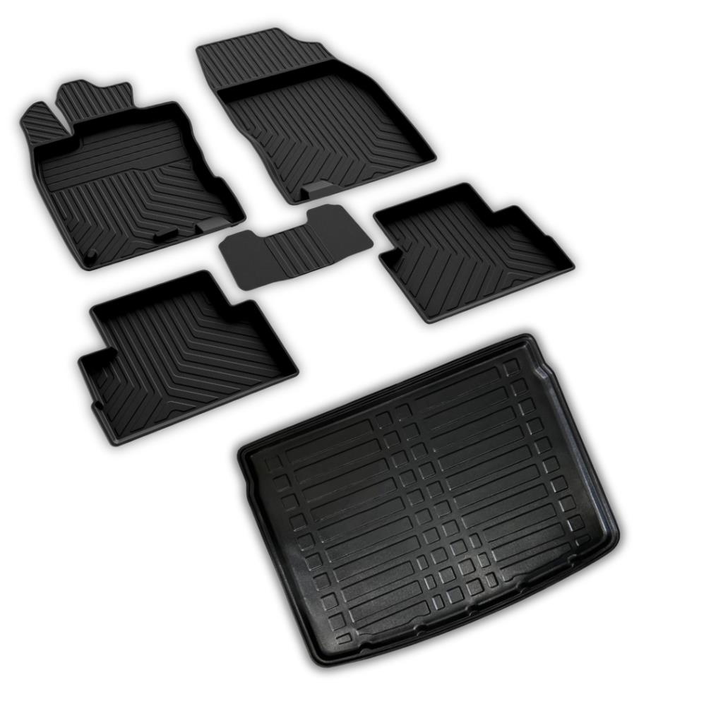 Renault Kadjar Ferrous 4D Paspas ve 3D Bagaj Havuzu 2015 2018