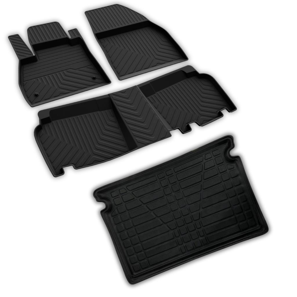 Renault Kangoo Combi Multix Ferrous 4D Paspas ve 3D Bagaj Havuzu 2010 2016