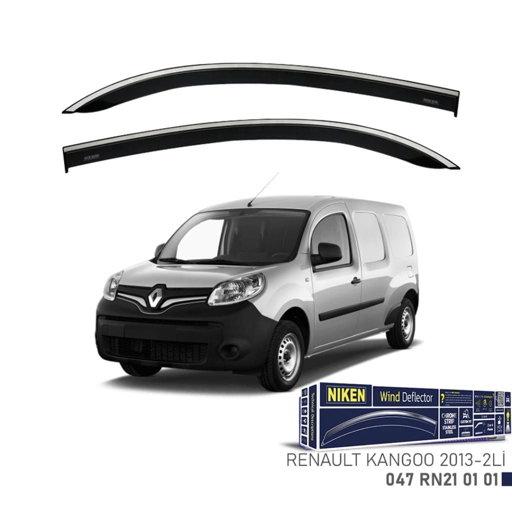 Renault Kangoo Niken Kromlu Cam Rüzgarlığı 2li 2013 2021