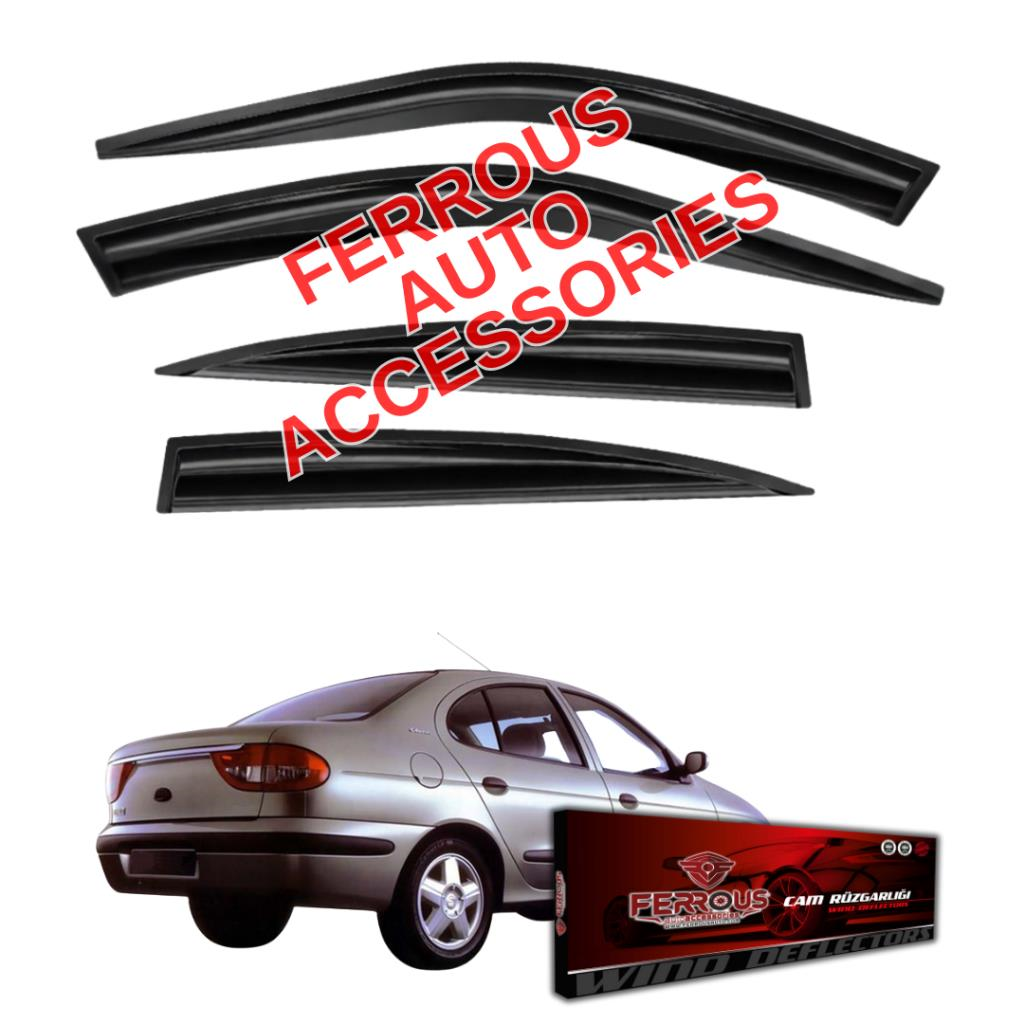 Renault Megane 1 Ferrous Cam Rüzgarlığı 4lü 1996 2003