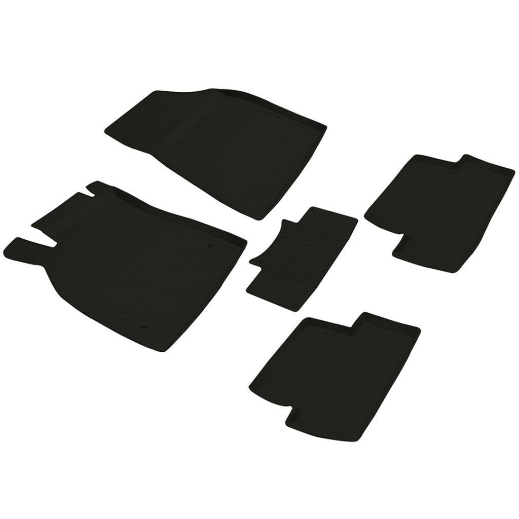 Renault Megane 3 Refref 4D Havuzlu Kauçuk Paspas 2009 2015 Siyah